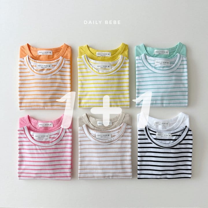 Daily Bebe - Korean Children Fashion - #childofig - 1+1 Daily Tee