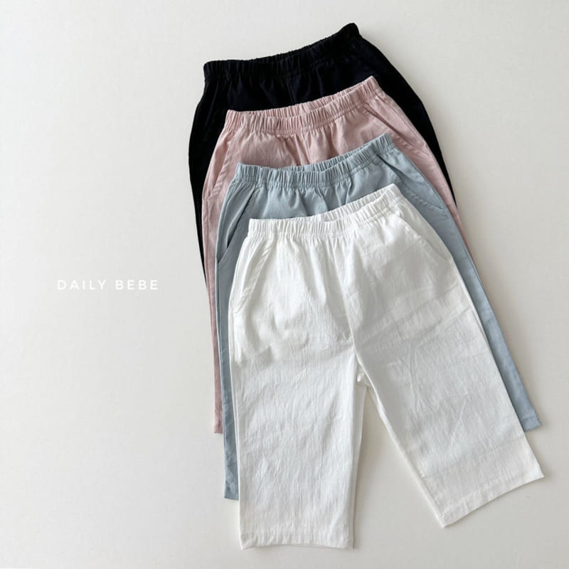 Daily Bebe - Korean Children Fashion - #discoveringself - Summer Span Pants