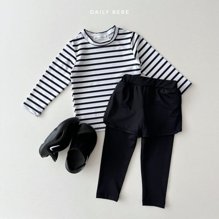 Daily Bebe - Korean Children Fashion - #fashionkids - Rash Guard Long Sleeve Top - 2