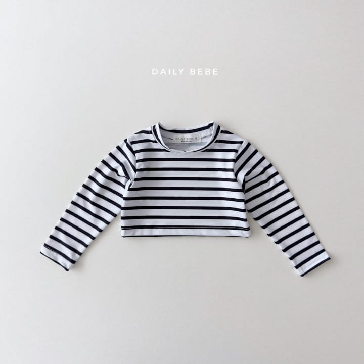 Daily Bebe - Korean Children Fashion - #fashionkids - Rash Guard Crop Top