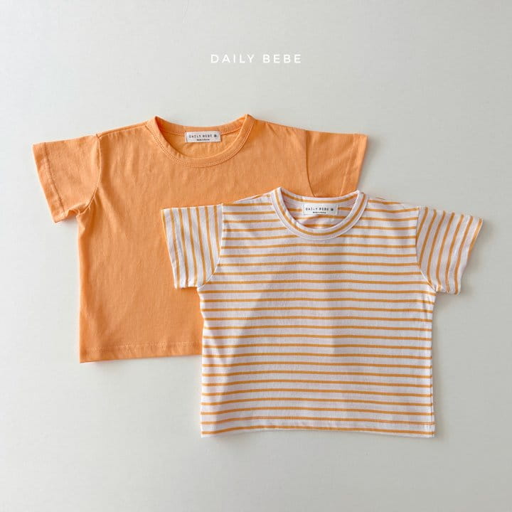 Daily Bebe - Korean Children Fashion - #kidsshorts - 1+1 Daily Tee - 6