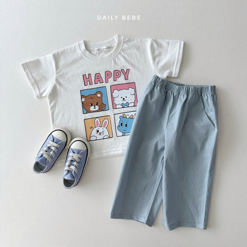 Daily Bebe - Korean Children Fashion - #kidsshorts - 4 Cuts Tee - 9