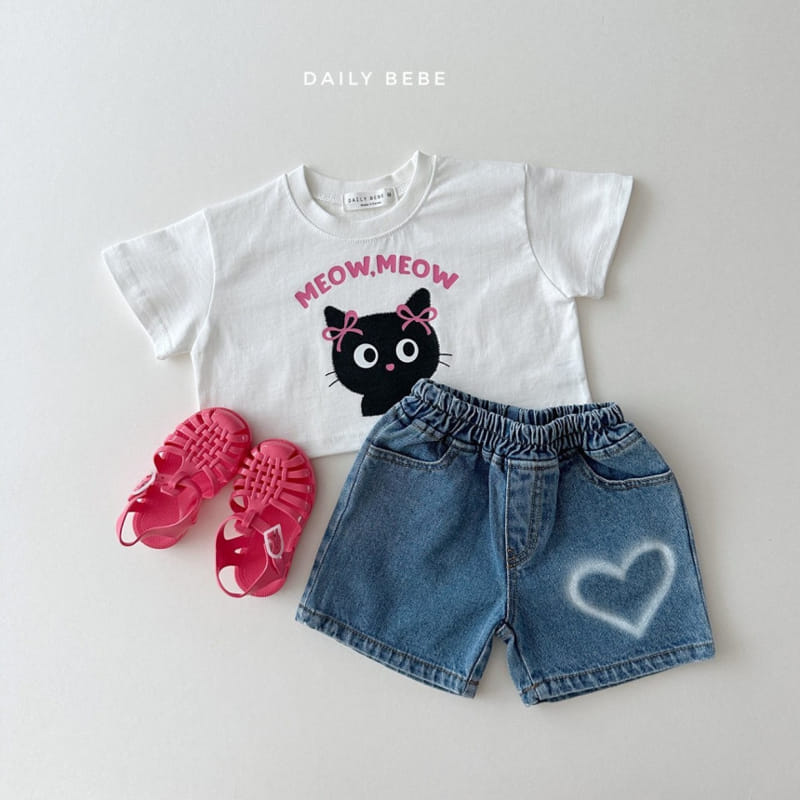 Daily Bebe - Korean Children Fashion - #stylishchildhood - Cat Crop Top - 9