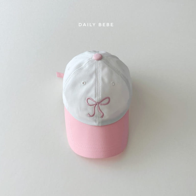 Daily Bebe - Korean Children Fashion - #toddlerclothing - Color Ribbon Ball Cap - 3