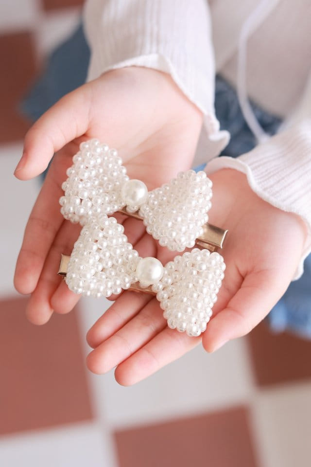 Dalla - Korean Children Fashion - #designkidswear - Solid Pearl Pin
