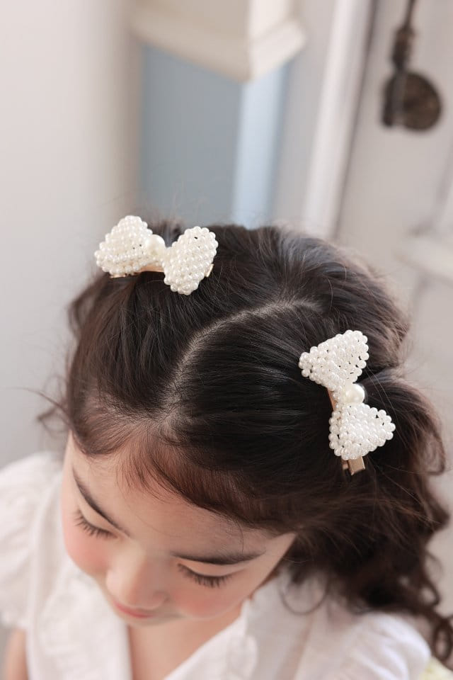 Dalla - Korean Children Fashion - #fashionkids - Solid Pearl Pin - 3