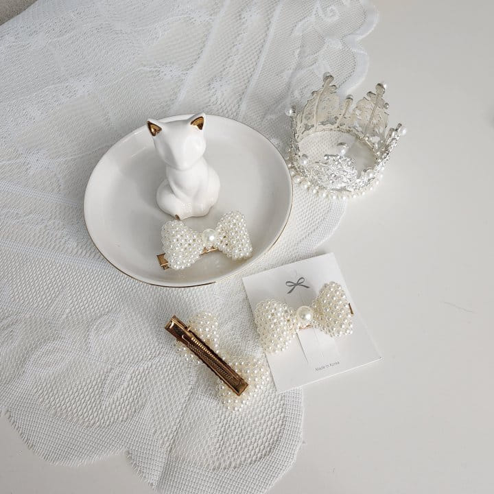 Dalla - Korean Children Fashion - #kidsstore - Solid Pearl Pin - 5