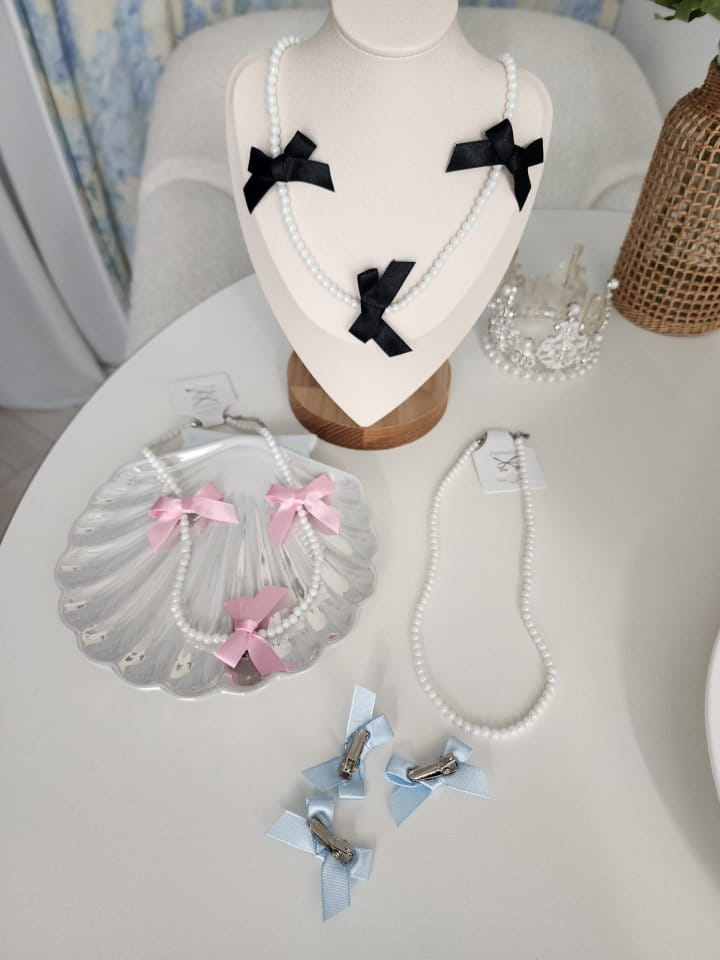 Dalla - Korean Children Fashion - #kidzfashiontrend - Ribbon Necklace - 8