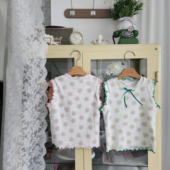 Dalla - Korean Children Fashion - #littlefashionista - Flower Soft Tee - 9