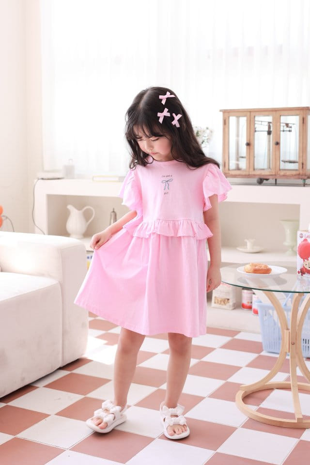 Dalla - Korean Children Fashion - #magicofchildhood - Frill Daily One-Piece - 5