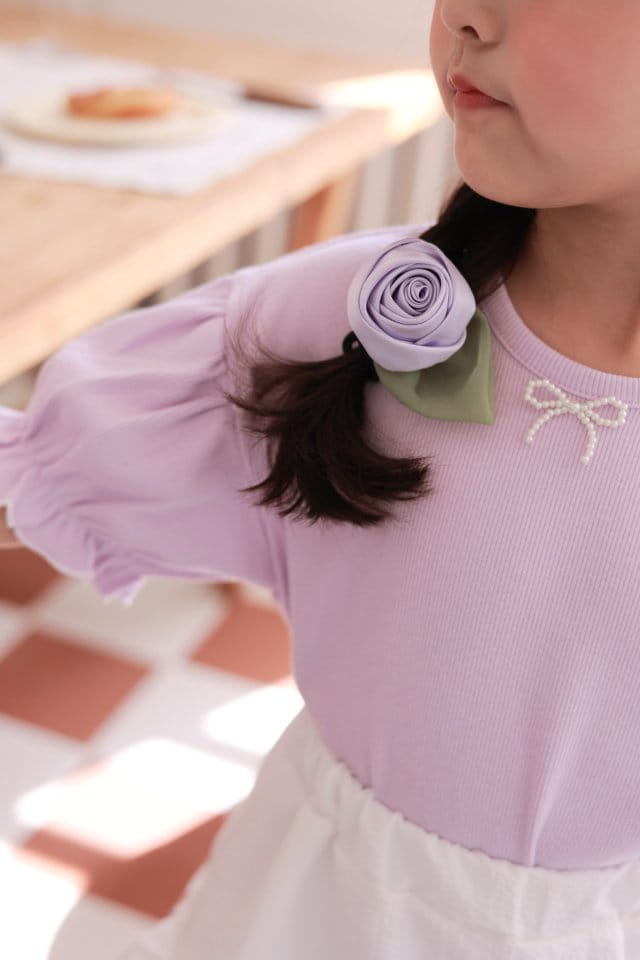 Dalla - Korean Children Fashion - #minifashionista - One Flower Hair Band - 11