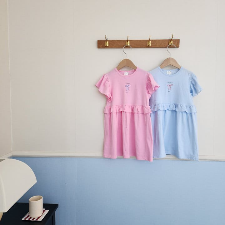Dalla - Korean Children Fashion - #minifashionista - Frill Daily One-Piece - 6