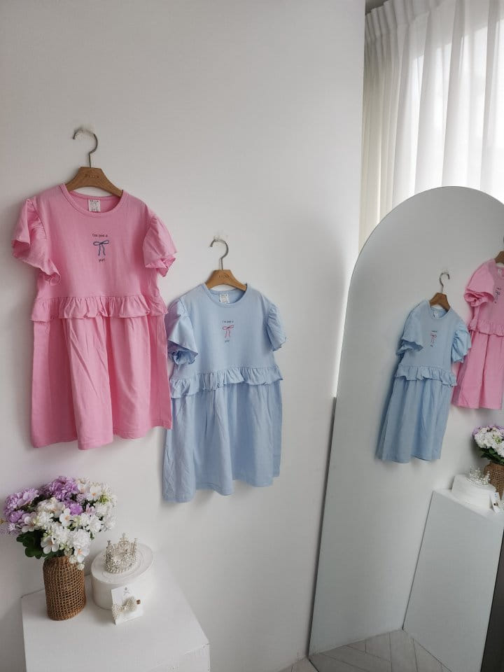 Dalla - Korean Children Fashion - #stylishchildhood - Frill Daily One-Piece - 10