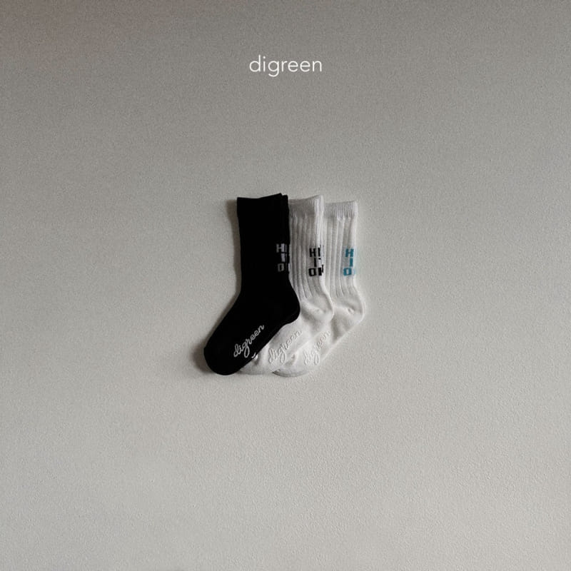 Digreen - Korean Children Fashion - #Kfashion4kids - Hit It Socks - 5