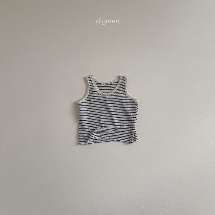 Digreen - Korean Children Fashion - #childofig - L ST Sleevless Tee - 8
