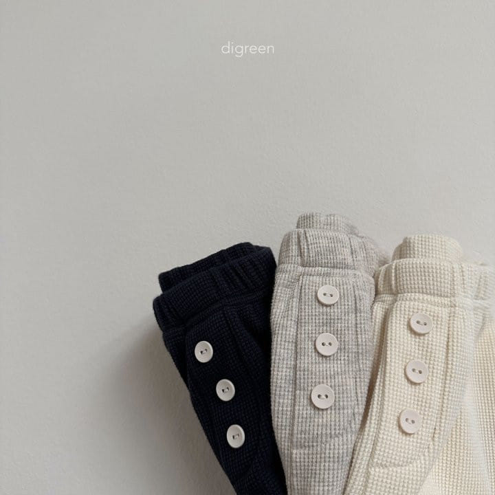 Digreen - Korean Children Fashion - #childrensboutique - Waffle Pants - 5