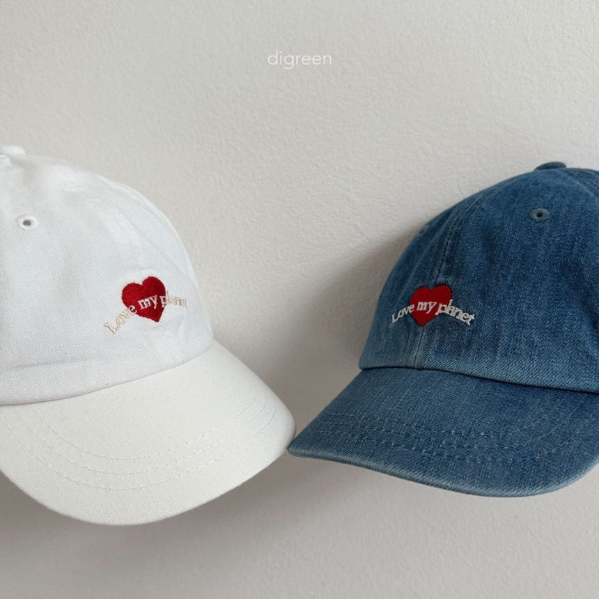 Digreen - Korean Children Fashion - #discoveringself - Heart Cap - 2
