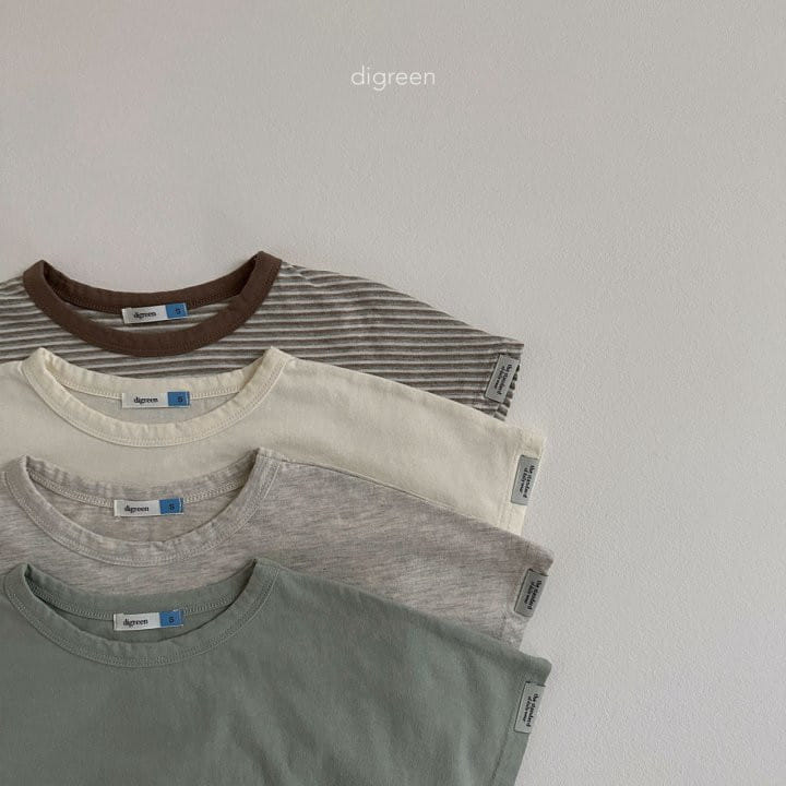 Digreen - Korean Children Fashion - #discoveringself - Simply Tee - 5