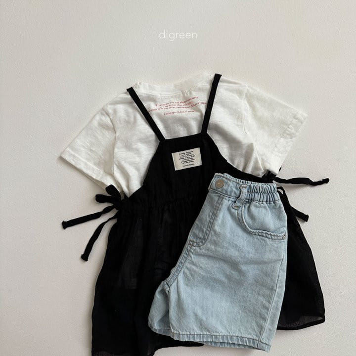 Digreen - Korean Children Fashion - #discoveringself - Letter Tee - 10