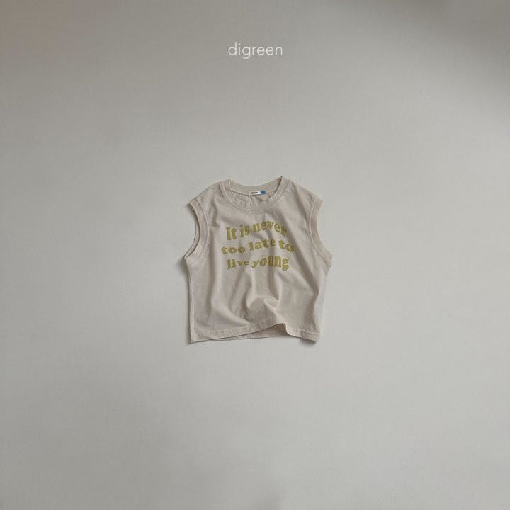 Digreen - Korean Children Fashion - #fashionkids - Never Sleeveless Tee - 5