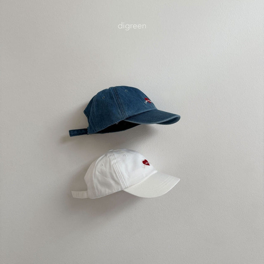 Digreen - Korean Children Fashion - #fashionkids - Heart Cap - 4