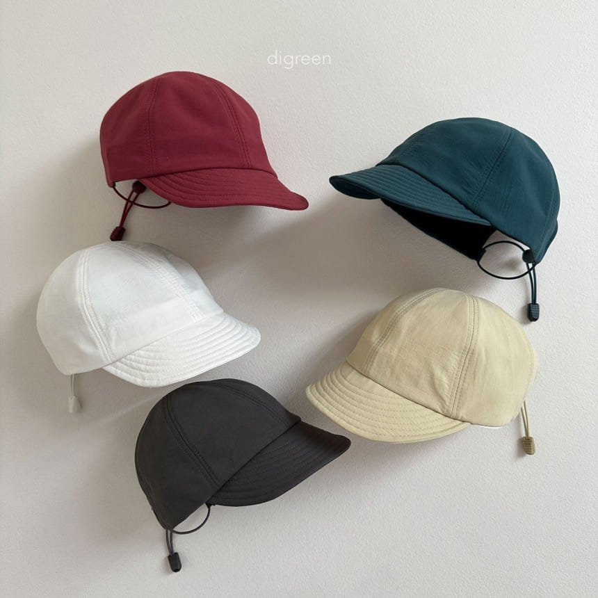 Digreen - Korean Children Fashion - #kidsshorts - String Ball Cap - 2