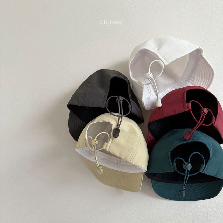 Digreen - Korean Children Fashion - #kidsstore - String Ball Cap - 3