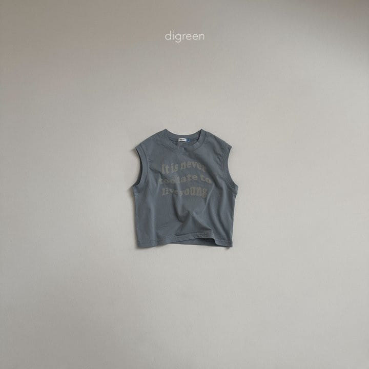 Digreen - Korean Children Fashion - #kidsstore - Never Sleeveless Tee - 7