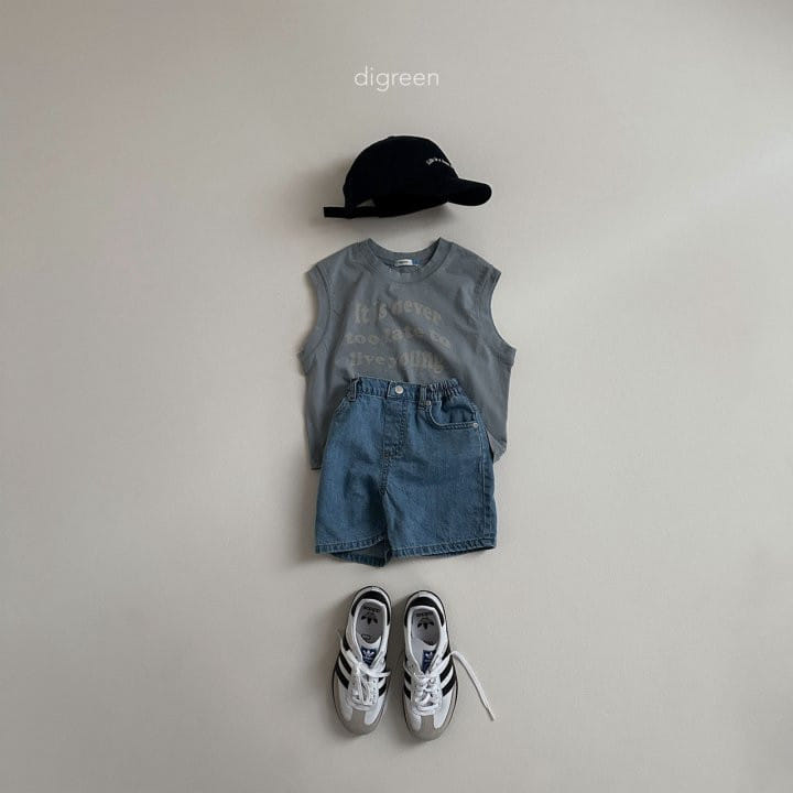 Digreen - Korean Children Fashion - #magicofchildhood - Never Sleeveless Tee - 11