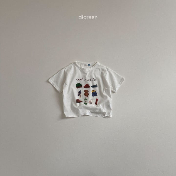 Digreen - Korean Children Fashion - #prettylittlegirls - Camping Tee - 5