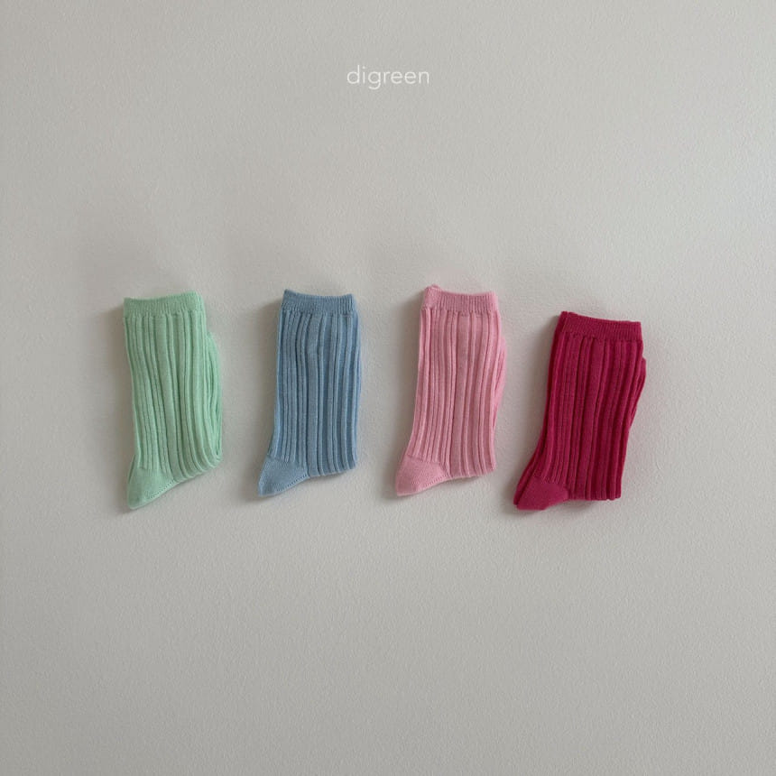 Digreen - Korean Children Fashion - #prettylittlegirls - Point Socks - 6
