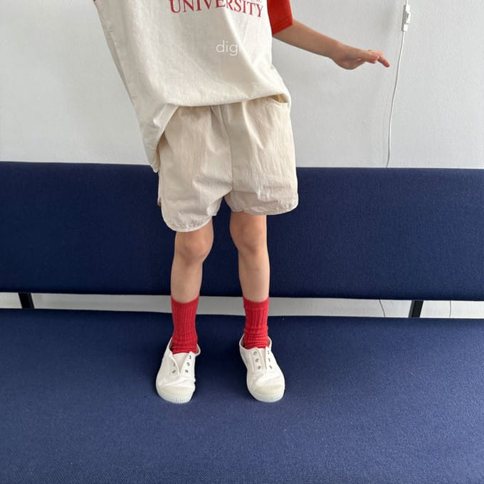 Digreen - Korean Children Fashion - #prettylittlegirls - Piping Short Pants