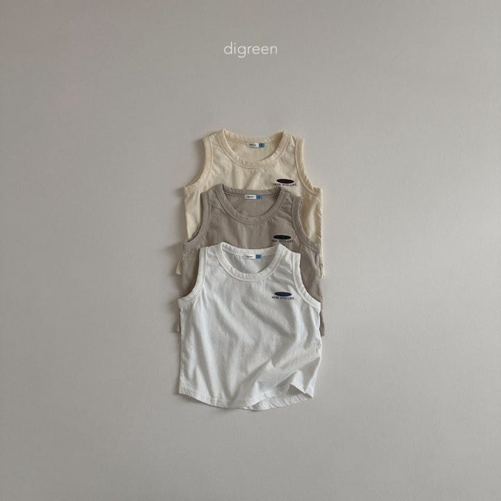 Digreen - Korean Children Fashion - #todddlerfashion - With Sleeveless Tee - 5