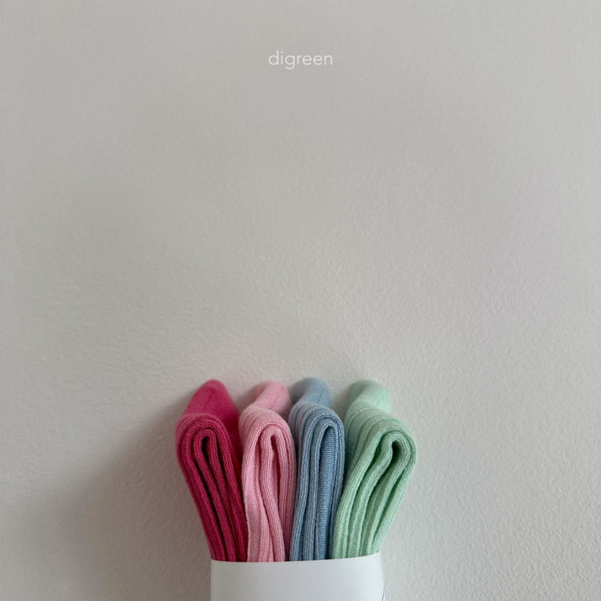 Digreen - Korean Children Fashion - #todddlerfashion - Point Socks - 7