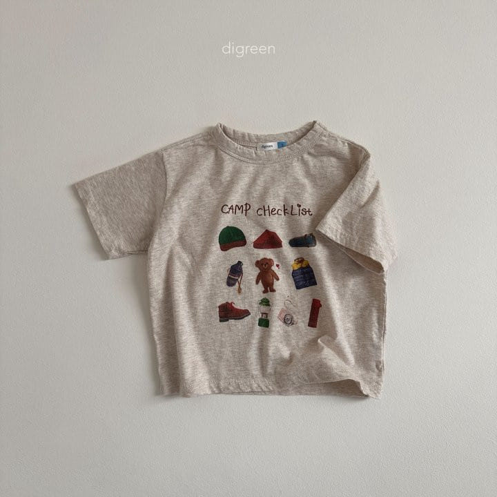Digreen - Korean Children Fashion - #toddlerclothing - Camping Tee - 7