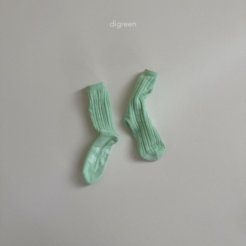 Digreen - Korean Children Fashion - #toddlerclothing - Point Socks - 8