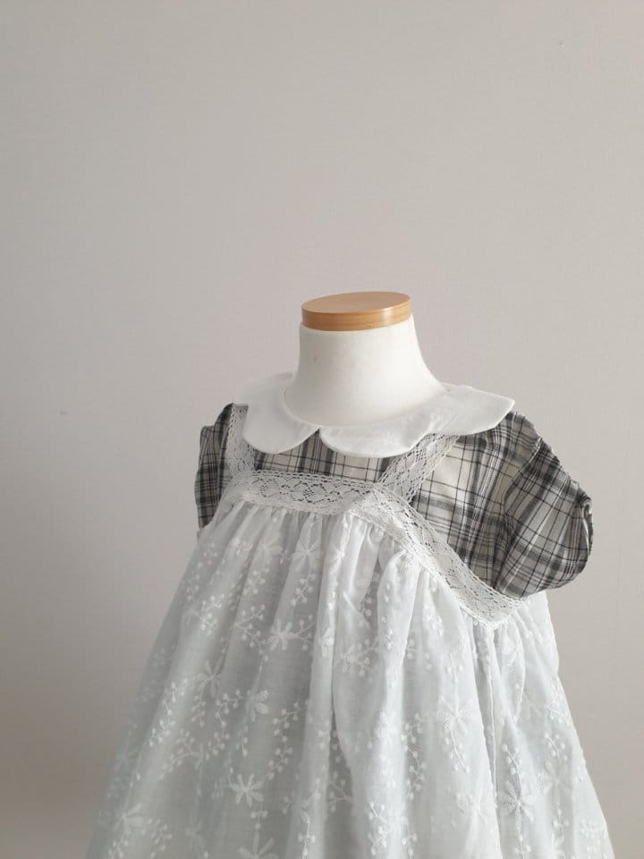 Eclair - Korean Children Fashion - #stylishchildhood - Humming Apron - 6