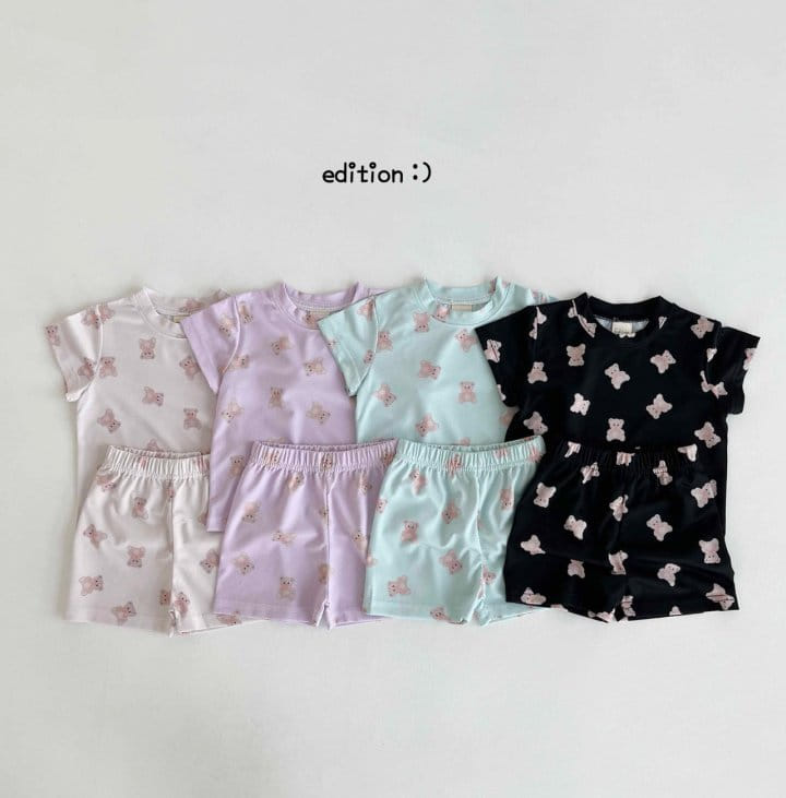 Edition - Korean Children Fashion - #kidsshorts - Mesh Mini Bear Easy Wear - 2