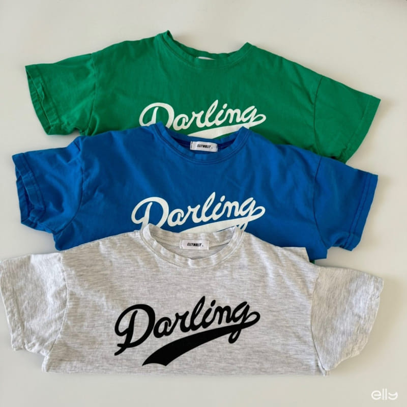 Ellymolly - Korean Children Fashion - #designkidswear - Darling Mix Tee - 2