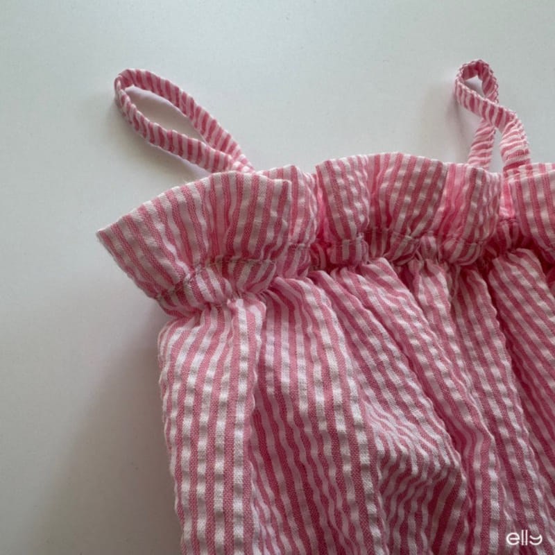 Ellymolly - Korean Children Fashion - #kidsshorts - Bandi Frill Bustier - 6