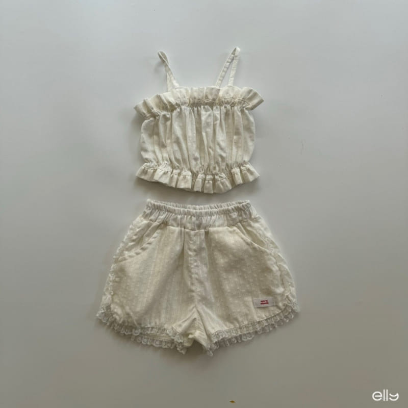 Ellymolly - Korean Children Fashion - #littlefashionista - Bandi Frill Bustier - 10