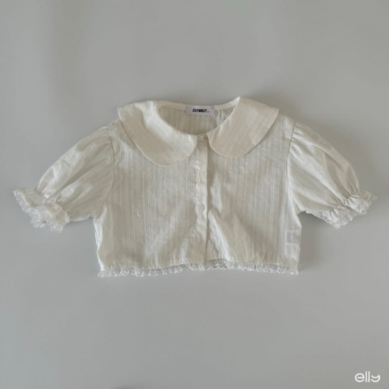 Ellymolly - Korean Children Fashion - #magicofchildhood - Over Puff Blanc - 8