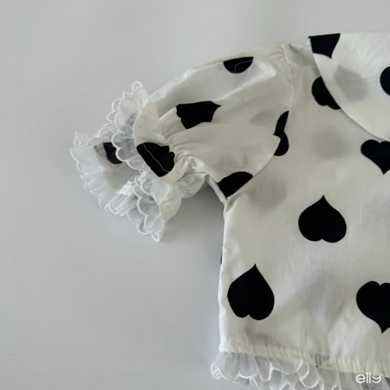Ellymolly - Korean Children Fashion - #minifashionista - Over Puff Blanc - 9