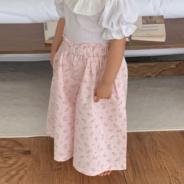 Flower J - Korean Children Fashion - #fashionkids - Wide Pants