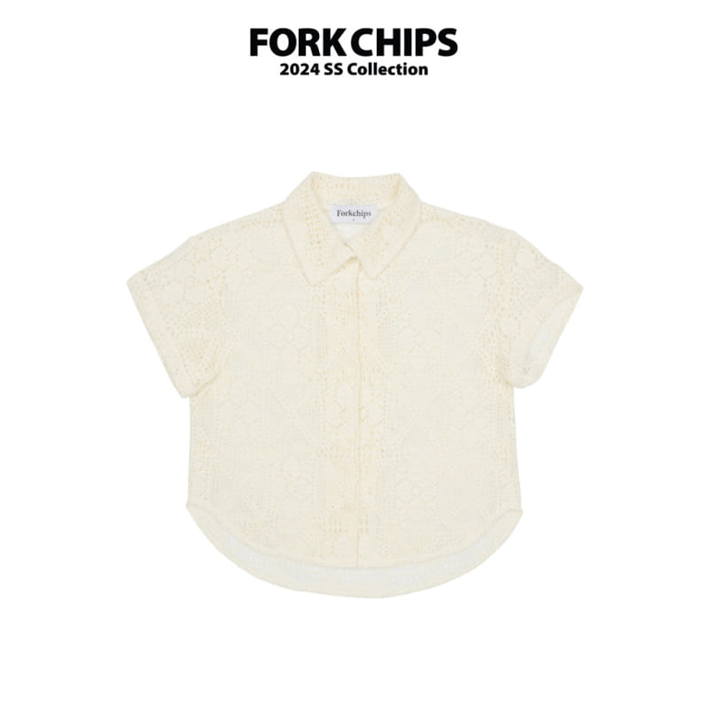Fork Chips - Korean Children Fashion - #childofig - Nut Knit Shirt - 2
