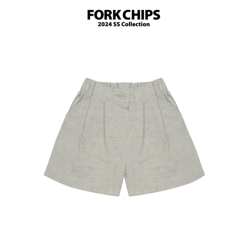 Fork Chips - Korean Children Fashion - #discoveringself - London Half Slacks - 3