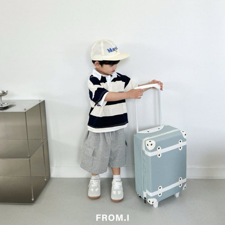 From I - Korean Children Fashion - #stylishchildhood - Rugby Collar Tee - 4