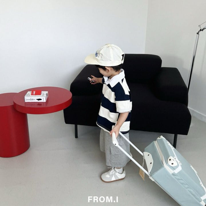 From I - Korean Children Fashion - #fashionkids - Rugby Collar Tee - 8