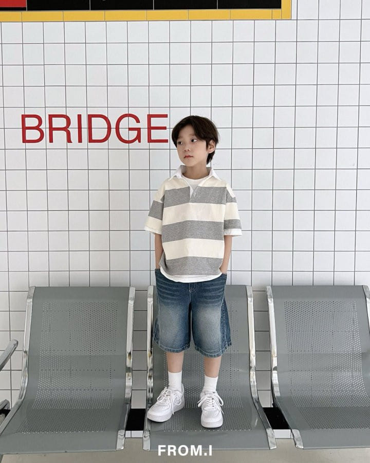 From I - Korean Children Fashion - #kidsstore - Rugby Collar Tee - 10