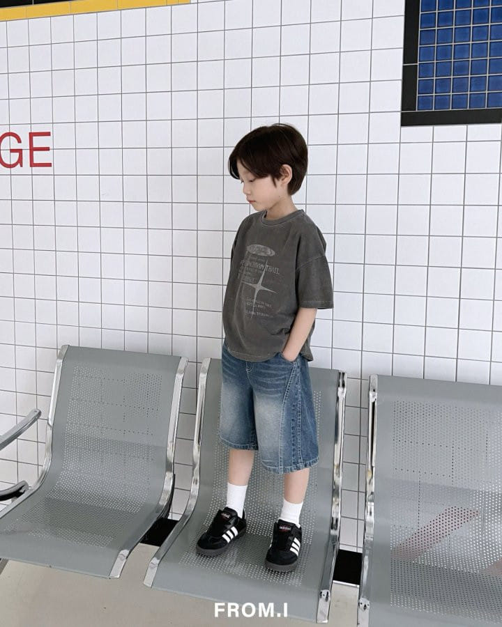 From I - Korean Children Fashion - #kidsshorts - Piece Dyed Pig Tee - 4